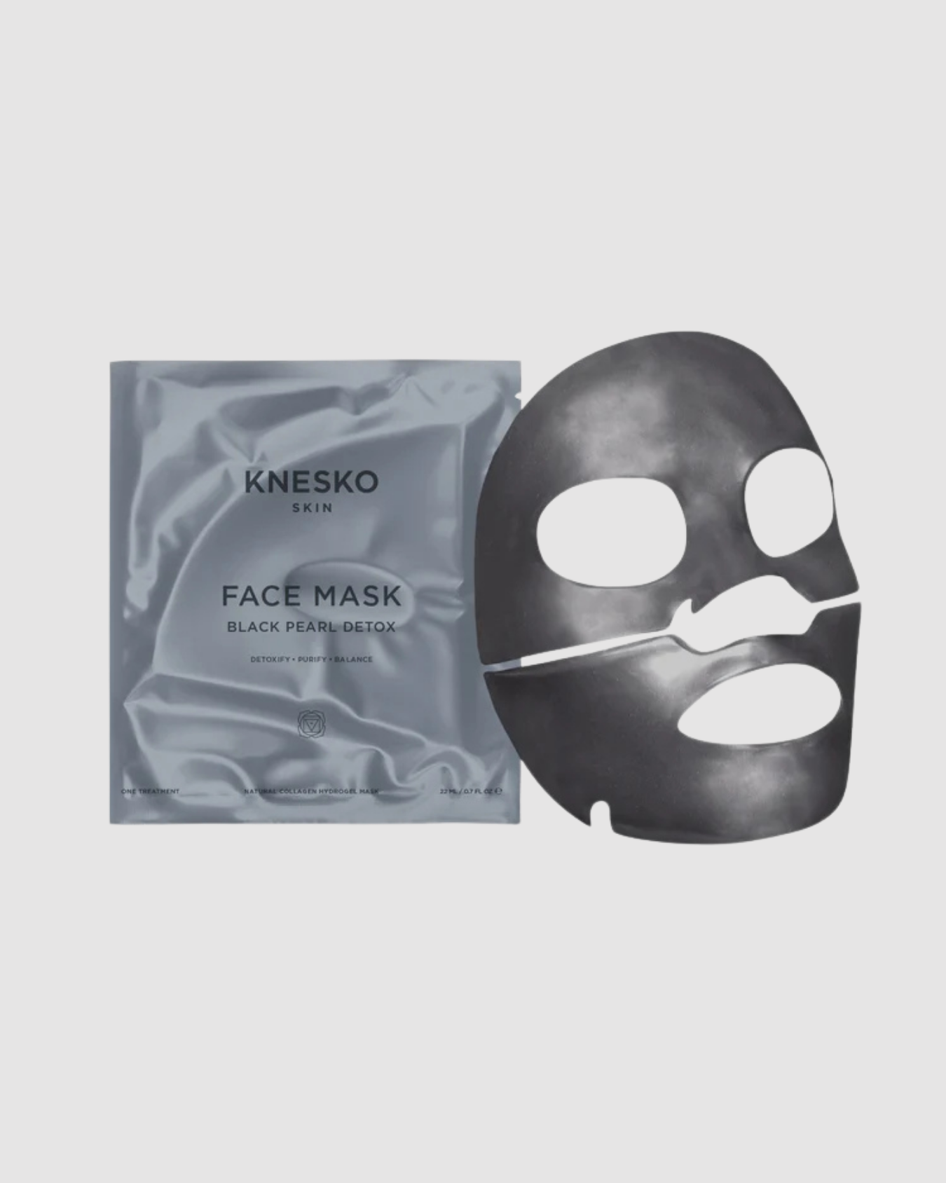 KNESKO - Black Pearl Charcoal Detox Face Mask