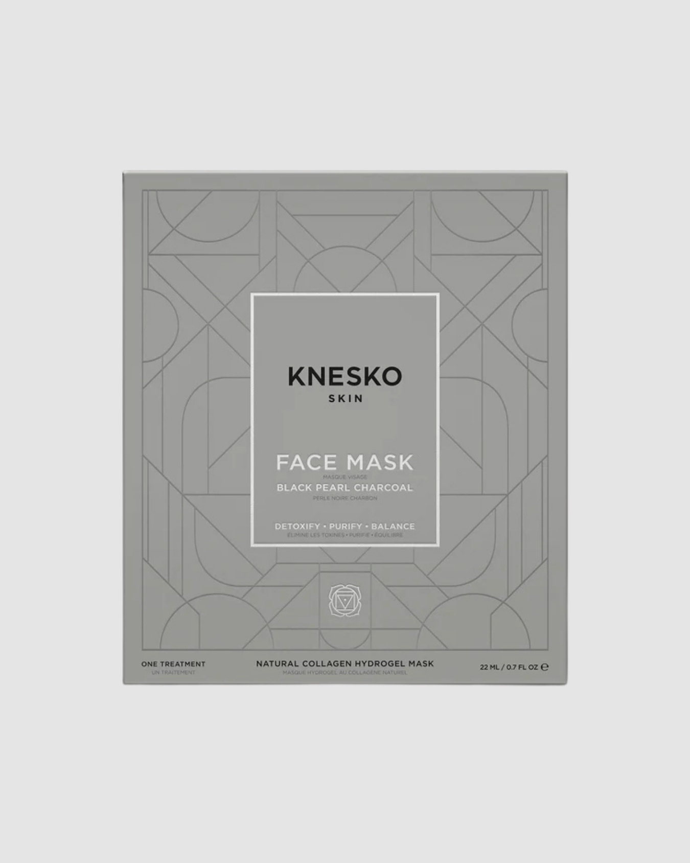 KNESKO - Black Pearl Charcoal Detox Face Mask