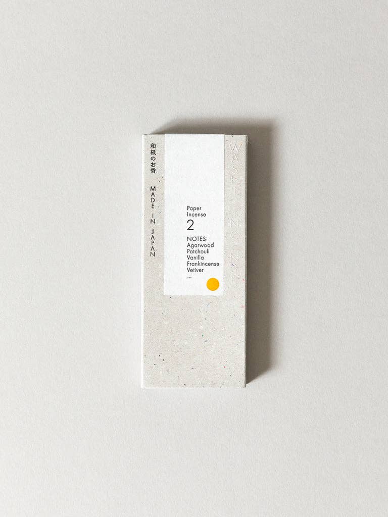 Morihata | Washi Paper Incense Strips - Elegant Agarwood