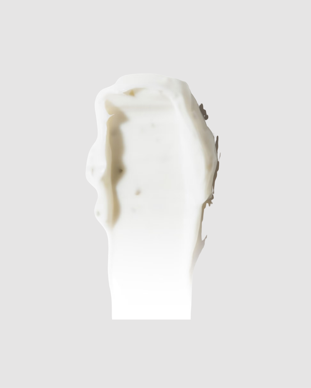 White Bamboo Masque on a light gray background