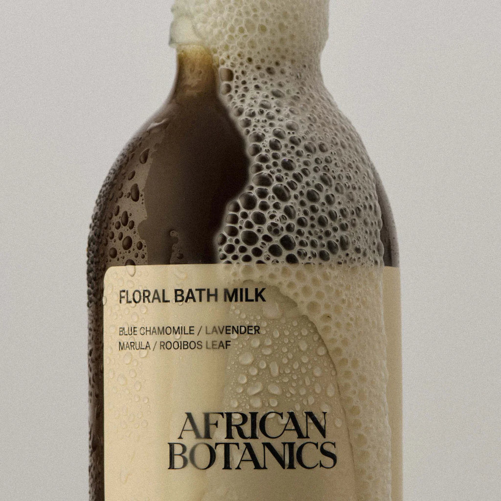 African Botanics | Floral Bath Milk | Uplifting & Calming Bi-phase Soak