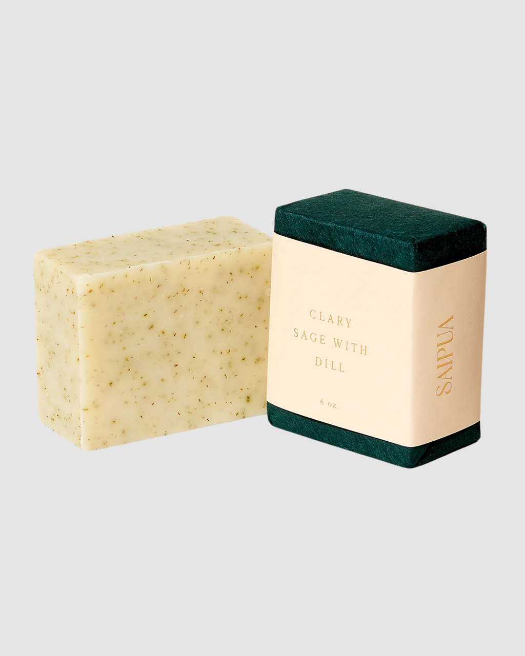 SAIPUA | Clary Sage + Dill Bar Soap