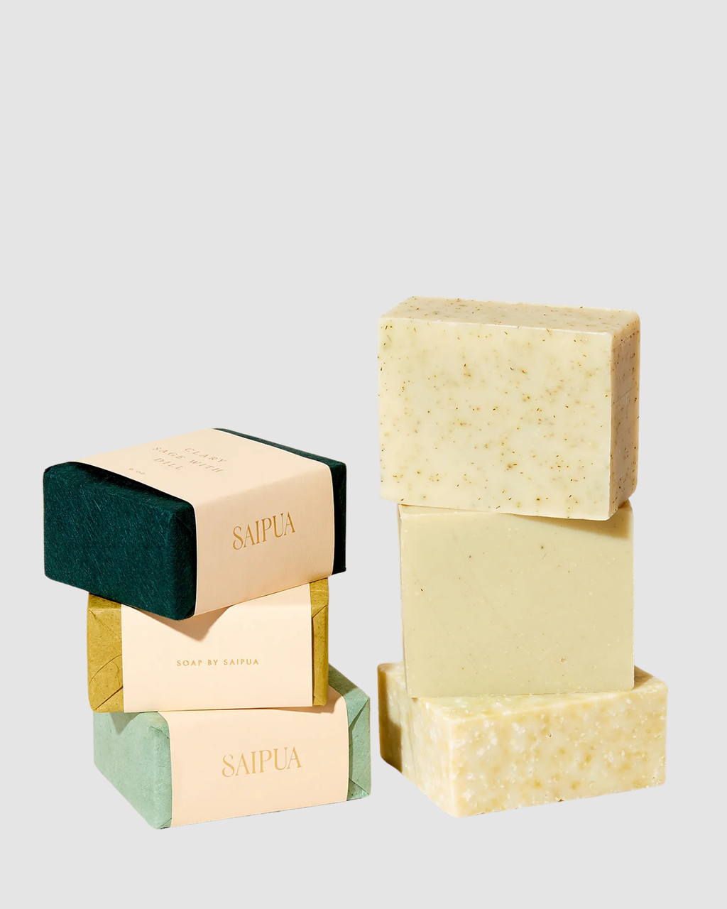 SAIPUA | Clary Sage + Dill Bar Soap