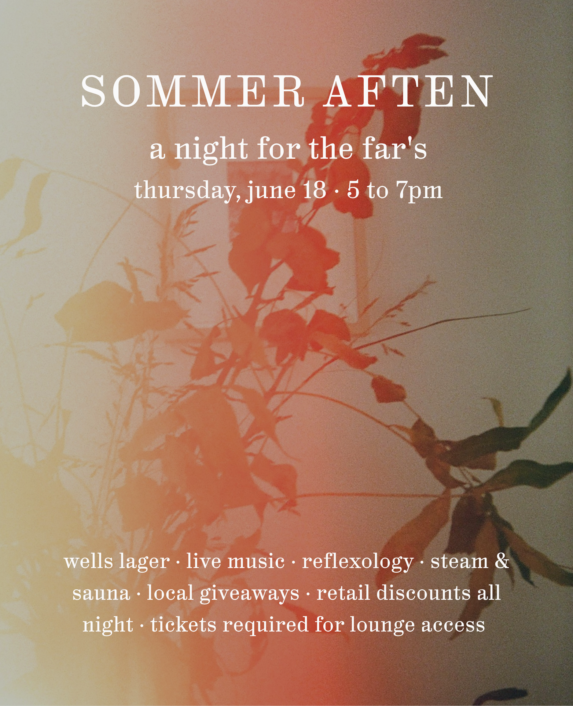 Sommer Aften | Thursday, June 18