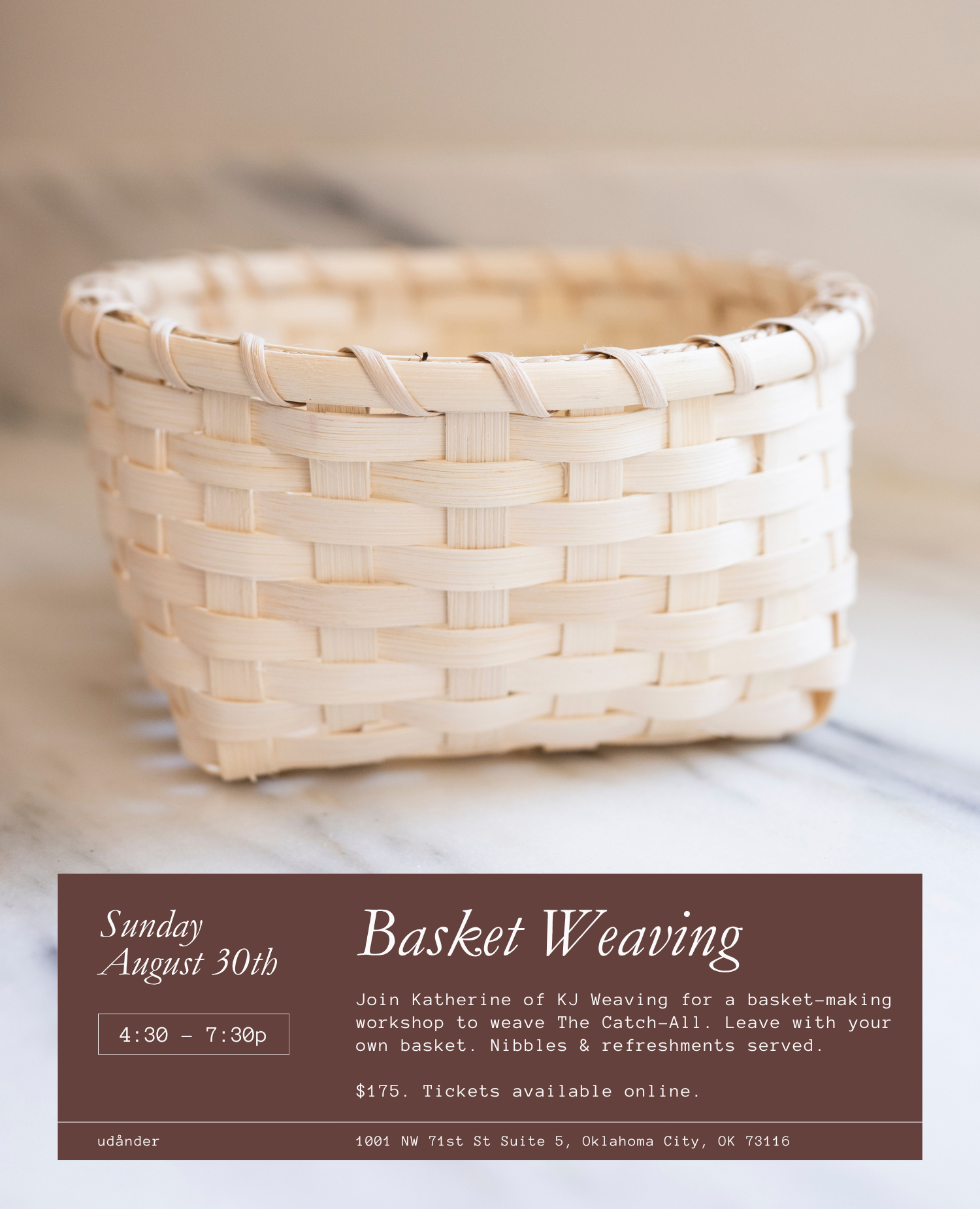 Basket Weaving with KJ Weaving